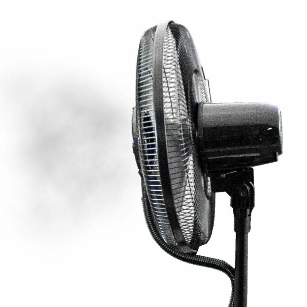 Ventilátor Zvlhčovač vzduchu řízený 40cm silný Stojací větrák M17411